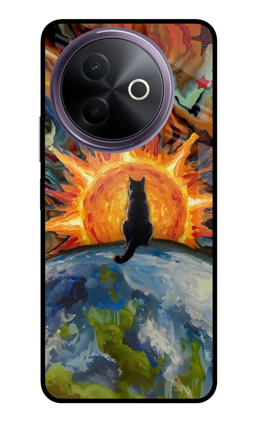 Sunrise Beyond Vivo Y39 5G Back Cover, Glass case
