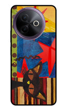Pop Cat Vivo Y39 5G Glass Case