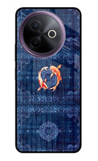 Koi Blue Vivo Y39 5G Glass Case