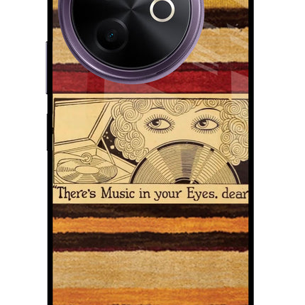 Vinyl Stripes Vivo Y39 5G Glass Case