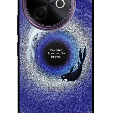 Dark Koi Vivo Y39 5G Glass Case