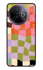 Wavy Grid Vivo Y39 5G Glass Case
