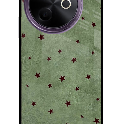 Green Stars Vivo Y39 5G Glass Case