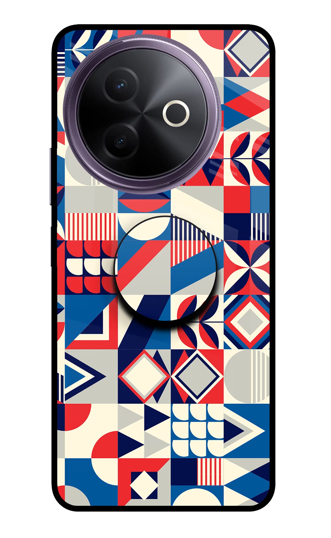 Colorful Pattern Vivo Y39 5G Pop Case by Casekaro