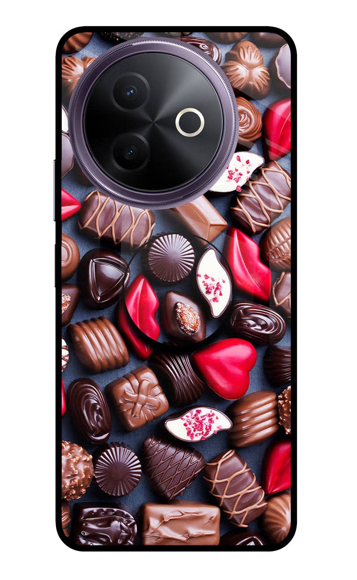 Chocolates Vivo Y39 5G Pop Case by Casekaro