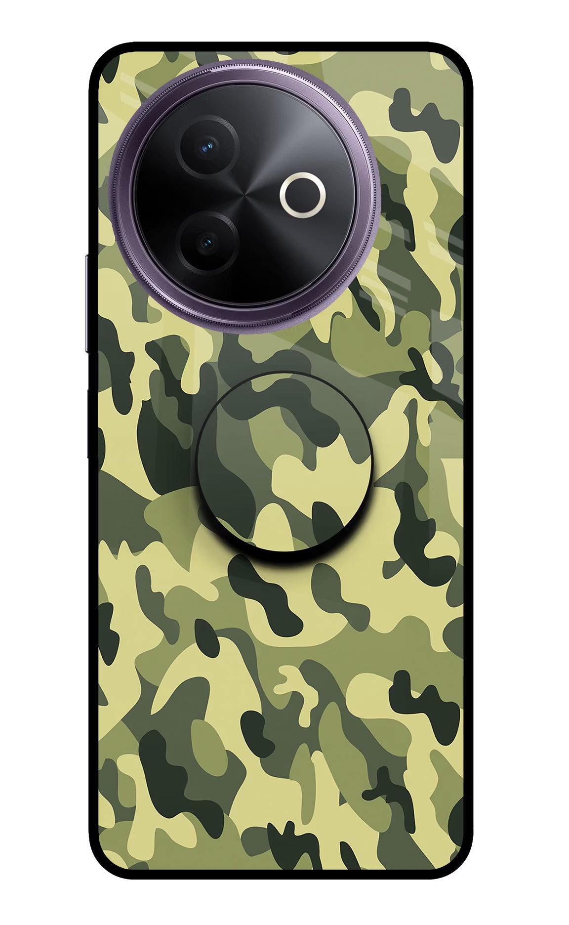 Camouflage Vivo Y39 5G Pop Case by Casekaro