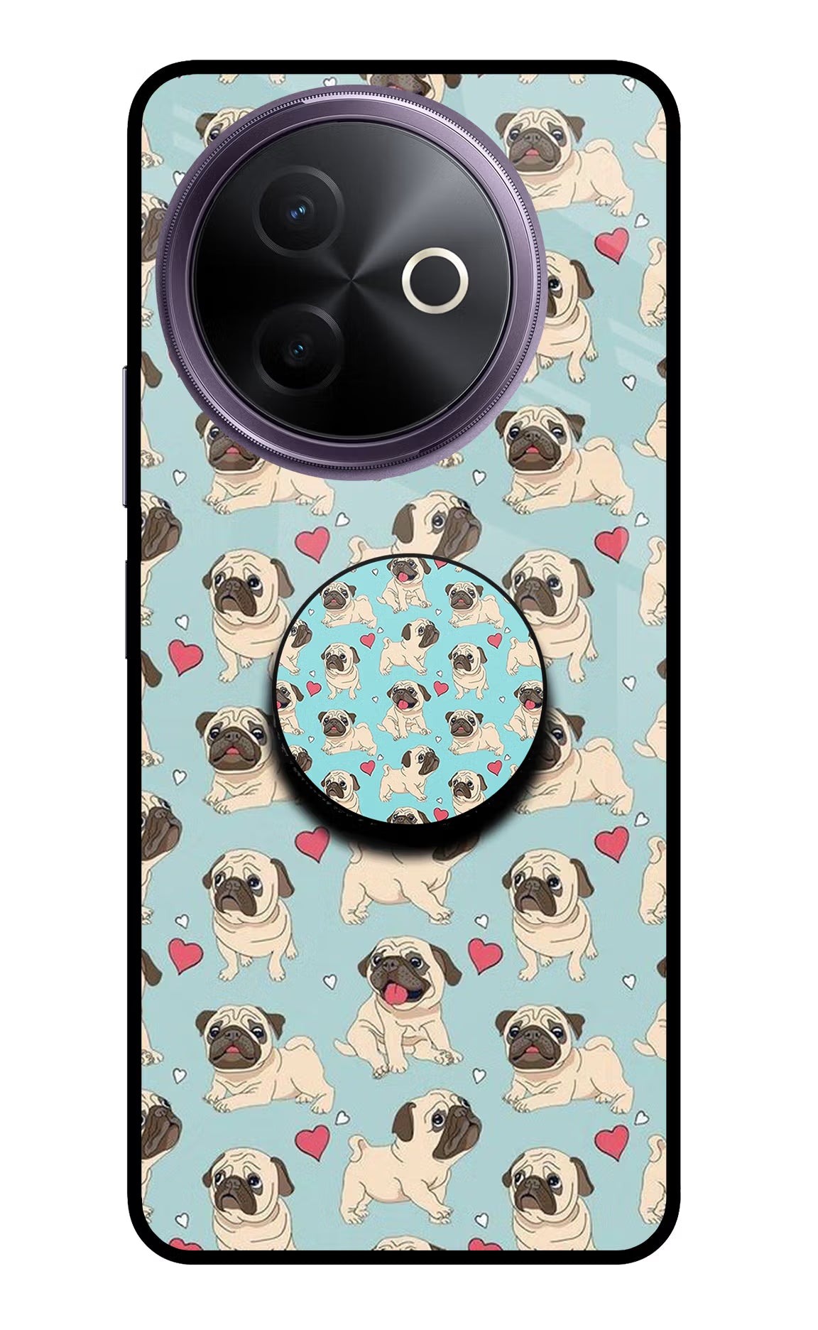 Pug Dog Vivo Y39 5G Pop Case by Casekaro