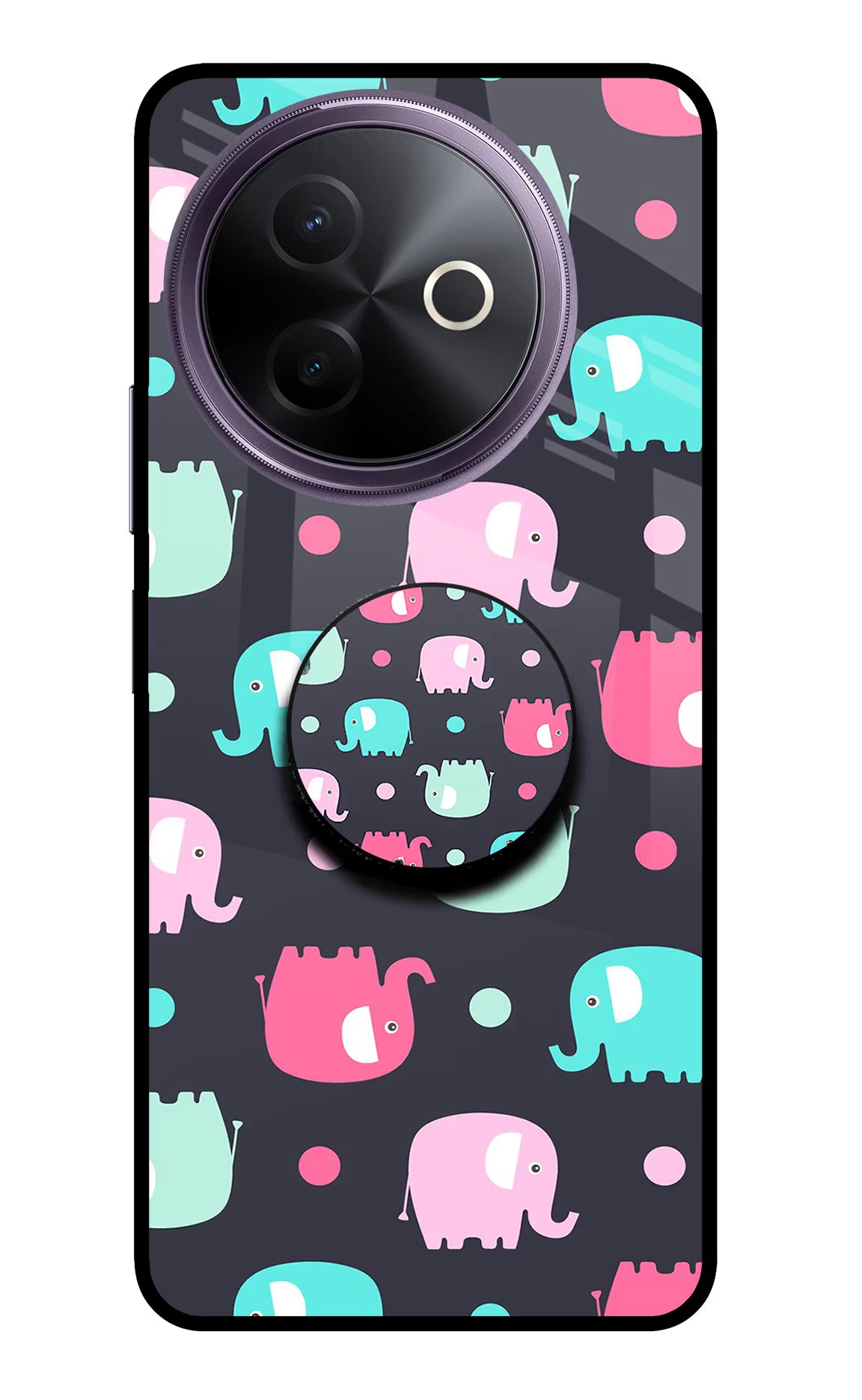 Baby Elephants Vivo Y39 5G Pop Case by Casekaro