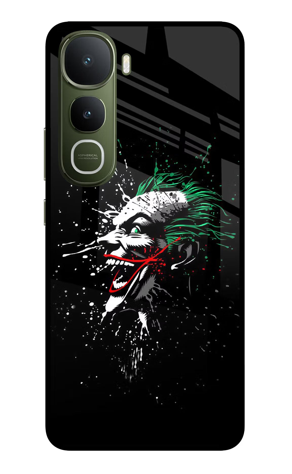 Joker Vivo Y400 5G Glass Case Back Cover by Casekaro