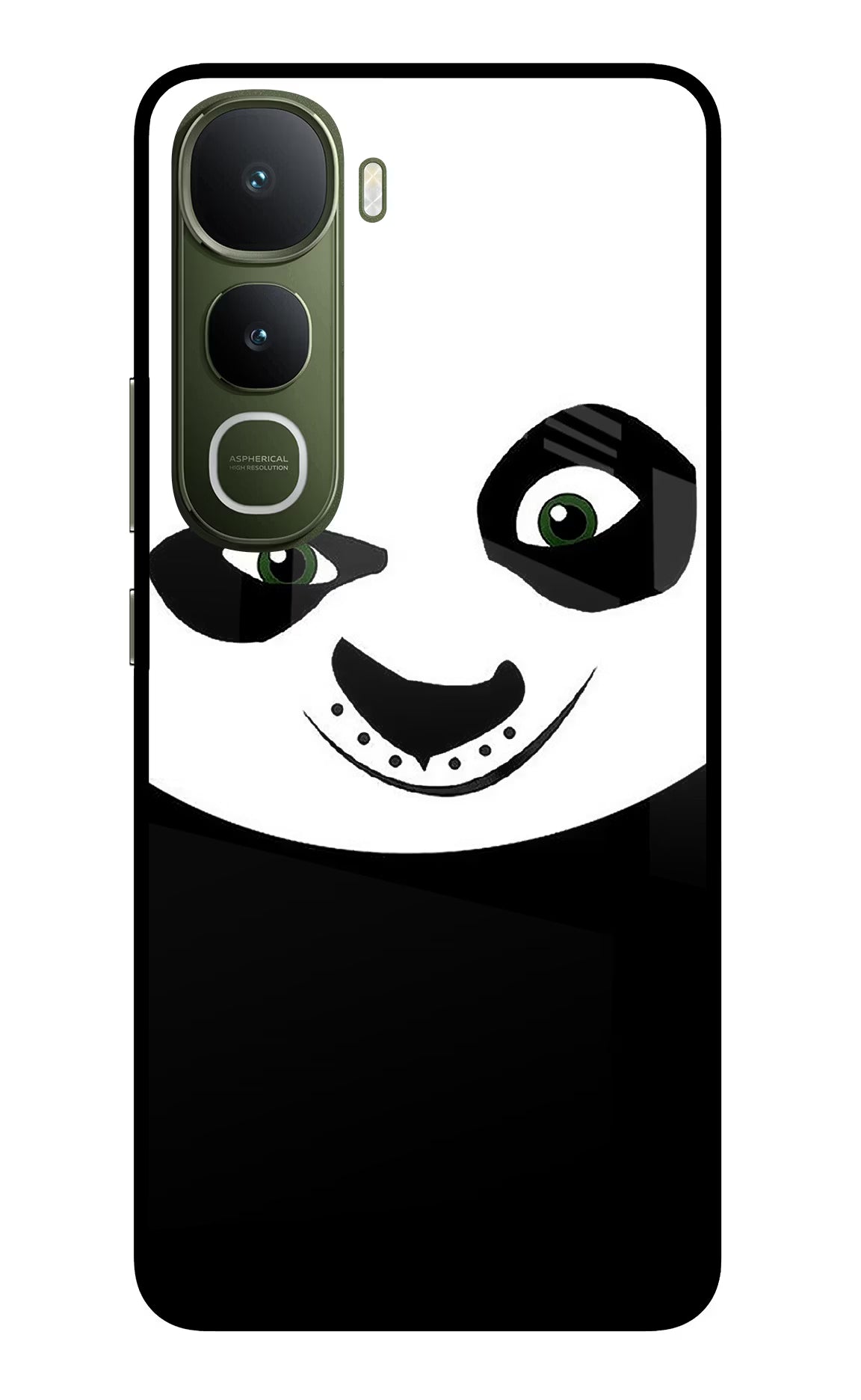 Panda Vivo Y400 5G Glass Case Back Cover by Casekaro