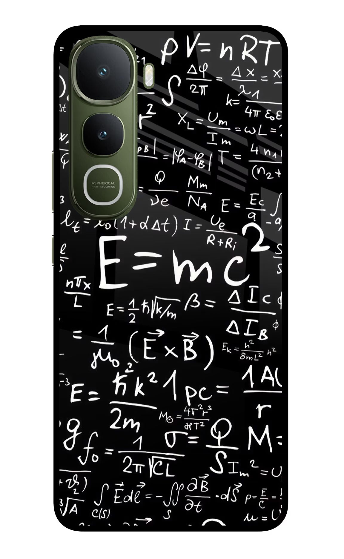 Physics Formula Vivo Y400 5G Glass Case Back Cover by Casekaro