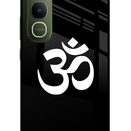 Om Vivo Y400 5G Glass Case Back Cover by Casekaro