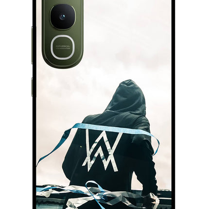 Alan Walker Vivo Y400 5G Glass Case Back Cover by Casekaro