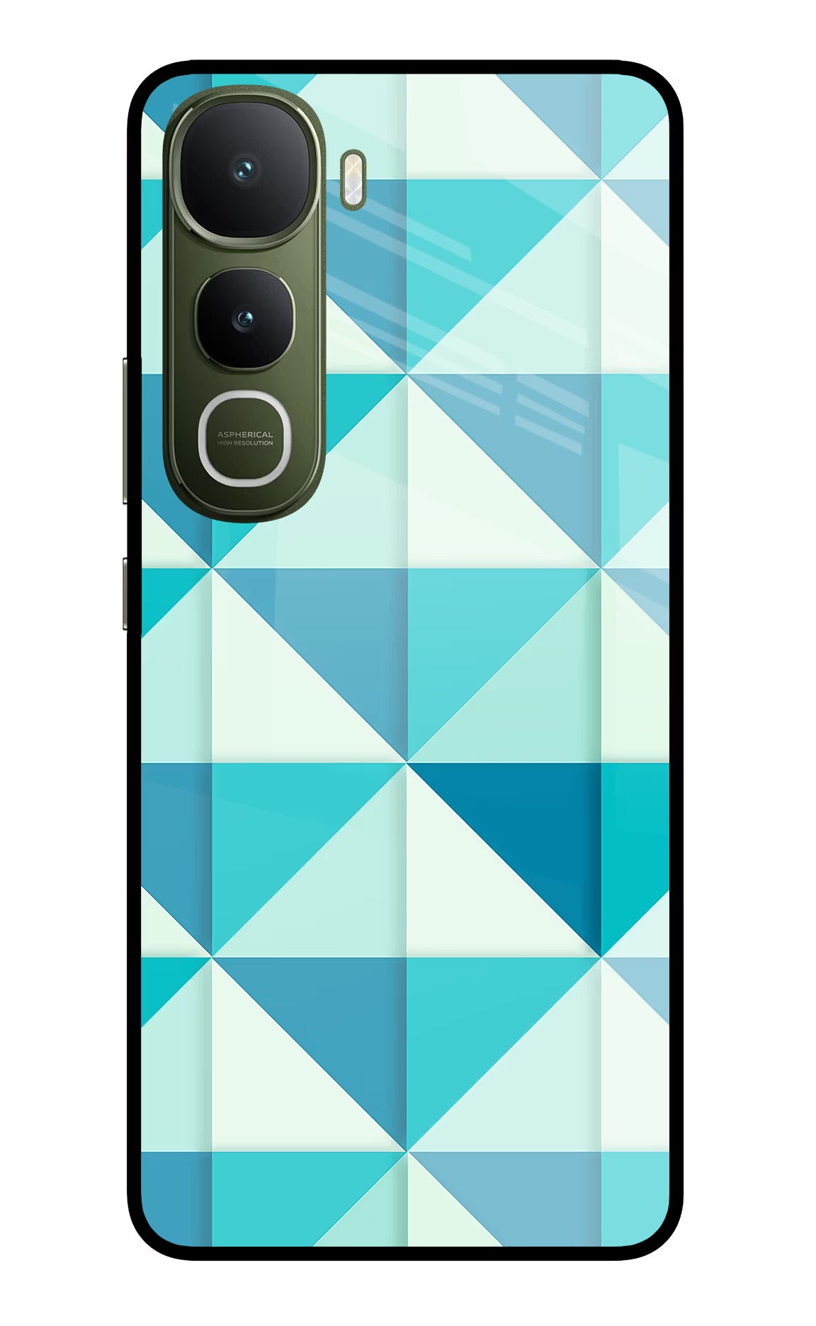 Abstract Vivo Y400 5G Glass Case Back Cover by Casekaro