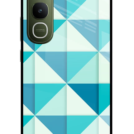 Abstract Vivo Y400 5G Glass Case Back Cover by Casekaro