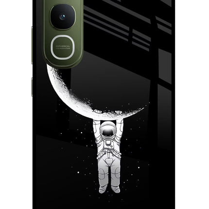 Moon Space Vivo Y400 5G Glass Case Back Cover by Casekaro