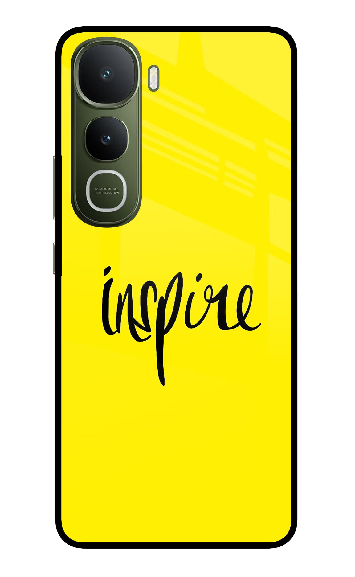 Inspire Vivo Y400 5G Glass Case Back Cover by Casekaro