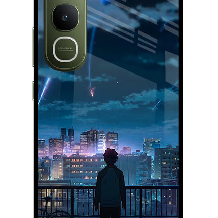 Anime Vivo Y400 5G Glass Case Back Cover by Casekaro