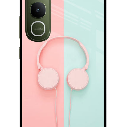 Music Lover Vivo Y400 5G Glass Case Back Cover by Casekaro