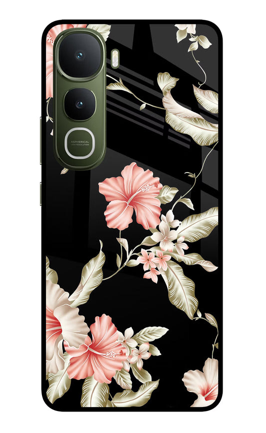 Flowers Vivo Y400 5G Glass Case