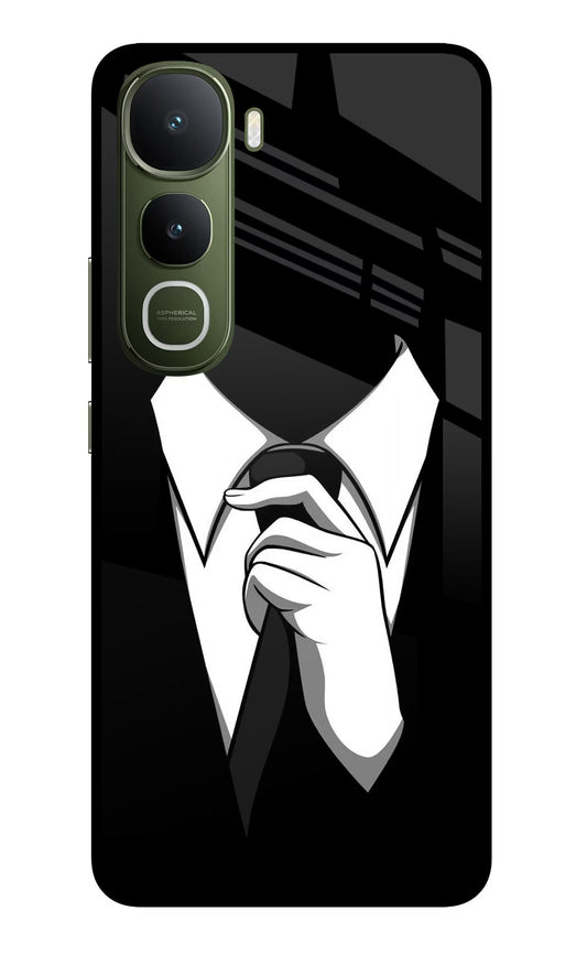 Black Tie Vivo Y400 5G Glass Case