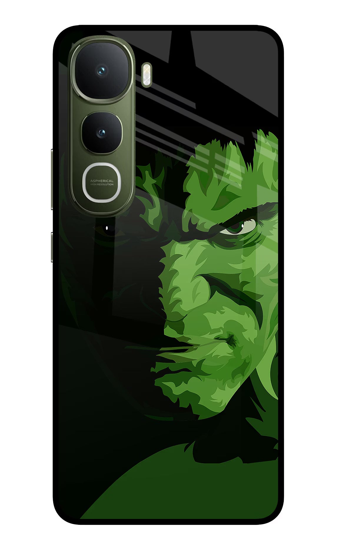 HULK Vivo Y400 5G Glass Case Back Cover by Casekaro