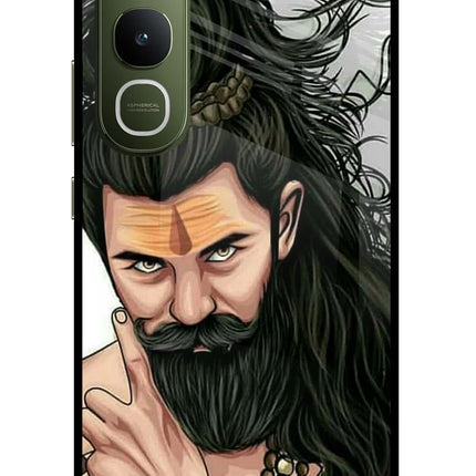 Mahadev Vivo Y400 5G Glass Case Back Cover by Casekaro