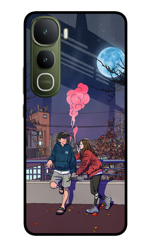 Chilling Couple Vivo Y400 5G Glass Case