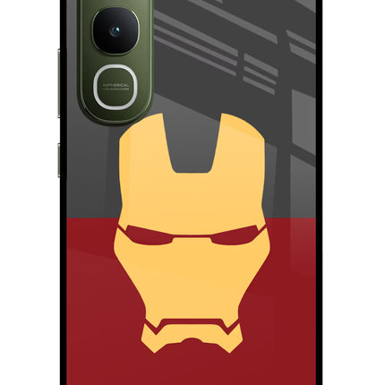 Ironman Vivo Y400 5G Glass Case Back Cover by Casekaro