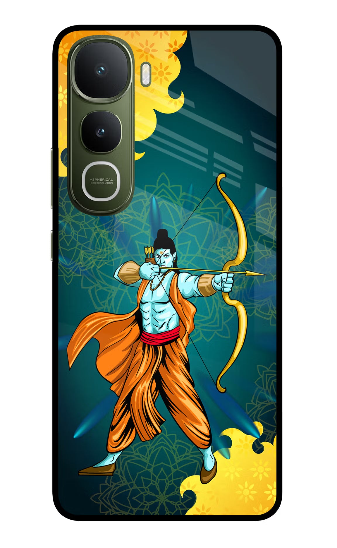 Lord Ram - 6 Vivo Y400 5G Glass Case