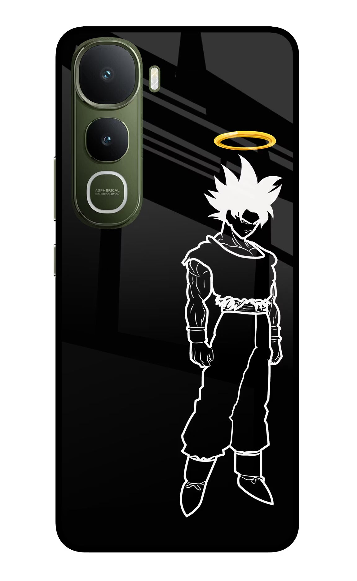 DBS Character Vivo Y400 5G Glass Case Back Cover by Casekaro