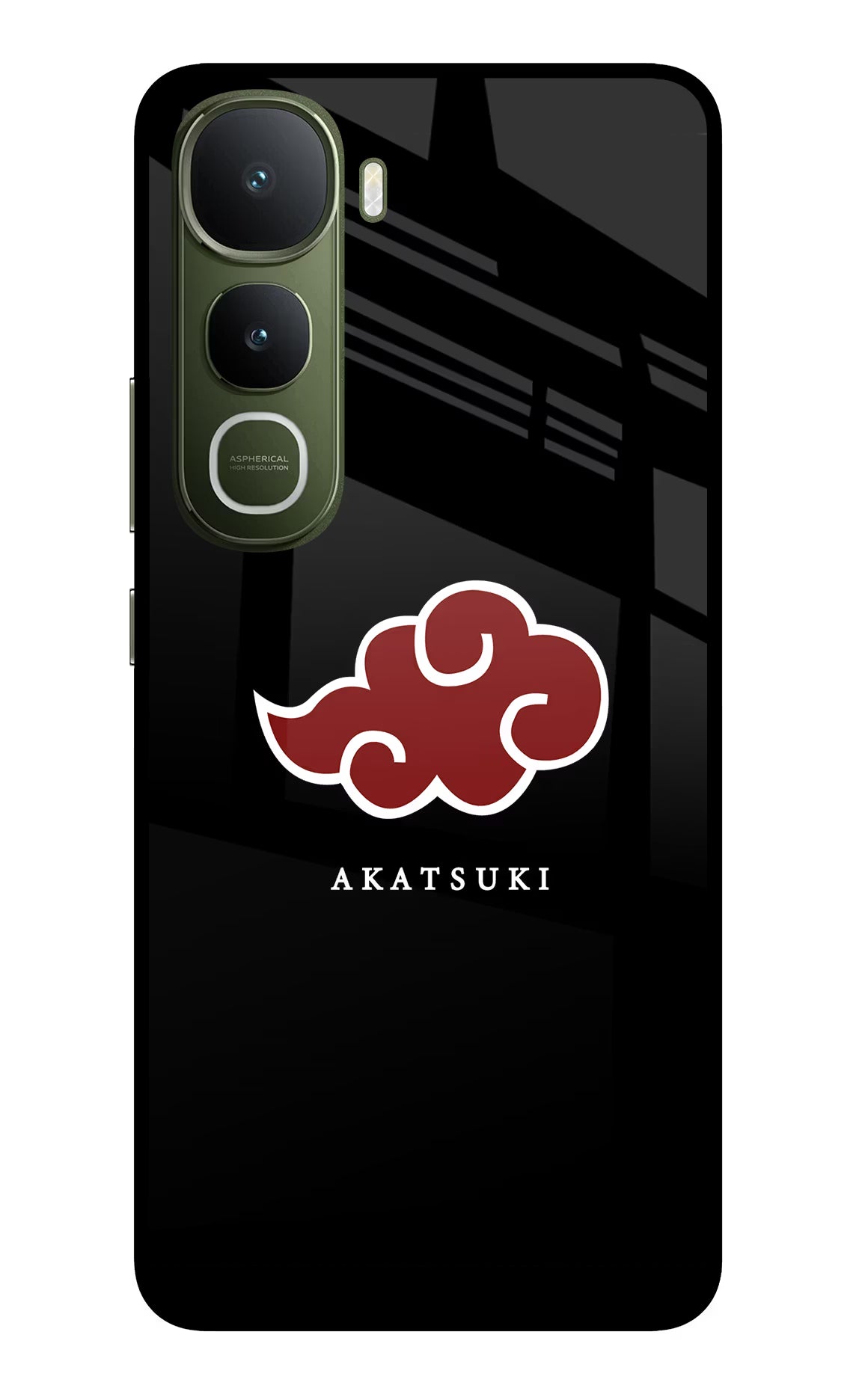 Akatsuki Vivo Y400 5G Glass Case Back Cover by Casekaro