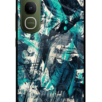 Artwork Vivo Y400 5G Glass Case Back Cover by Casekaro