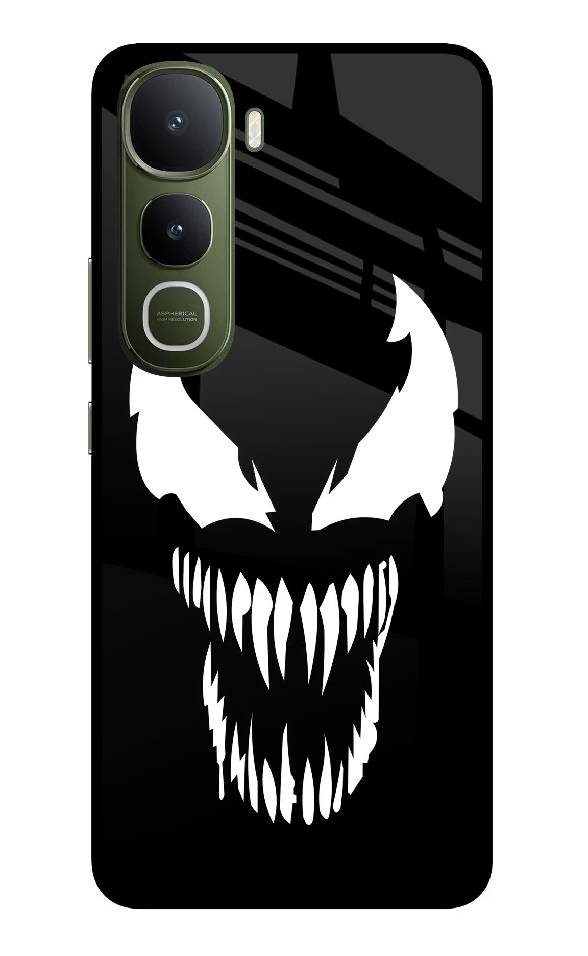 Venom Vivo Y400 5G Glass Case Back Cover by Casekaro