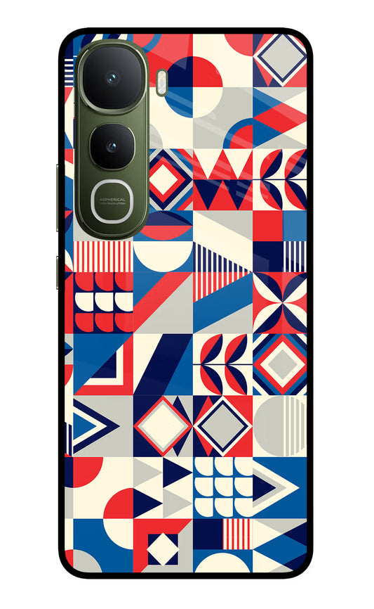 Colorful Pattern Vivo Y400 5G Glass Case