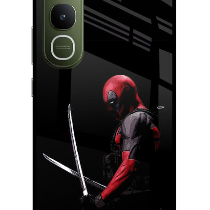 Deadpool Vivo Y400 5G Glass Case Back Cover by Casekaro