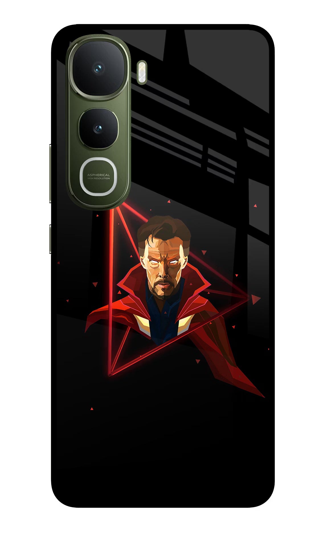 Doctor Ordinary Vivo Y400 5G Glass Case Back Cover by Casekaro