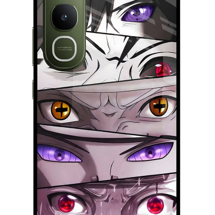 Naruto Anime Vivo Y400 5G Glass Case Back Cover by Casekaro