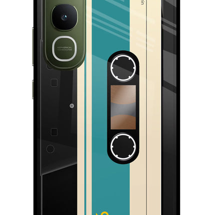 Cassette Vivo Y400 5G Glass Case Back Cover by Casekaro