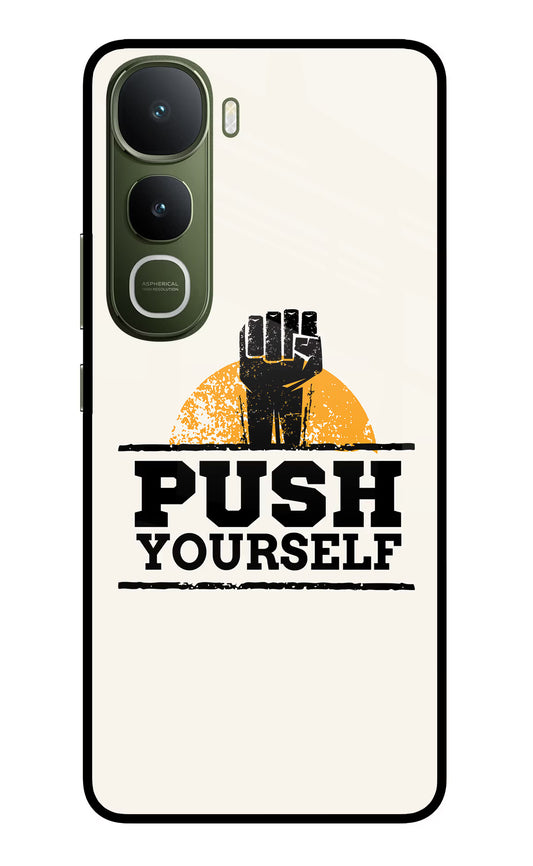 Push Yourself Vivo Y400 5G Glass Case