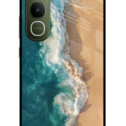 Ocean Beach Vivo Y400 5G Glass Case