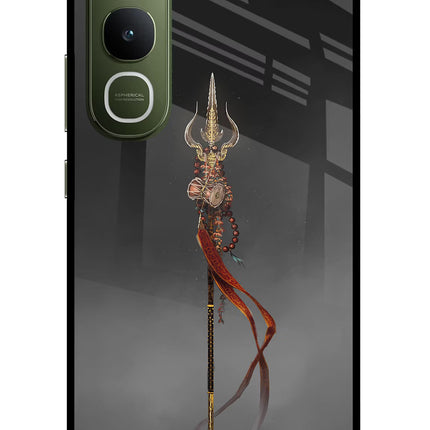 Shiv Trishul Vivo Y400 5G Glass Case