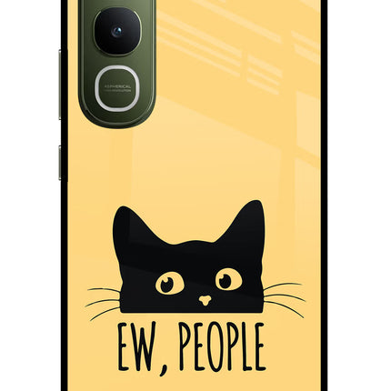 Ew People Catitude Vivo Y400 5G Glass Case