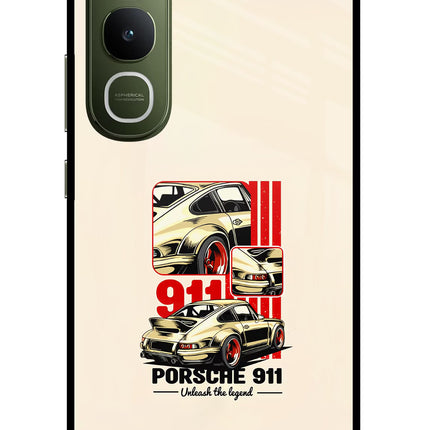 Classic Porsche 911 Vivo Y400 5G Glass Case