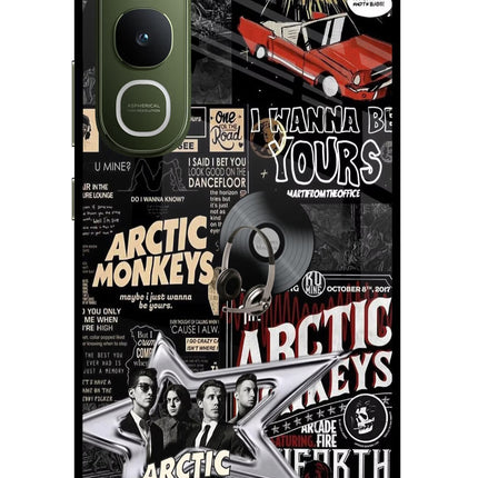 Arctic Monkeys Vivo Y400 5G Glass Case