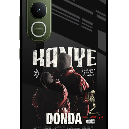 Donda Kanye West Vivo Y400 5G Glass Case