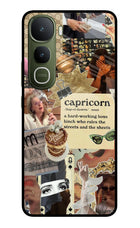 Capricorn Zodiac Vivo Y400 5G Glass Case
