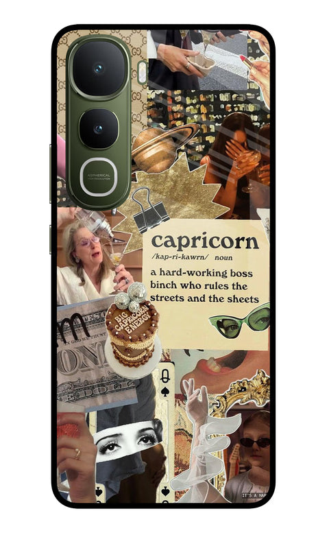 Capricorn Zodiac Vivo Y400 5G Glass Case