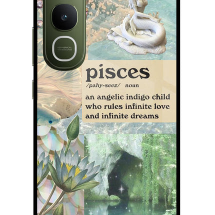 Pisces Zodiac Vivo Y400 5G Glass Case