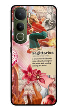 Sagittarius Zodiac Vivo Y400 5G Glass Case